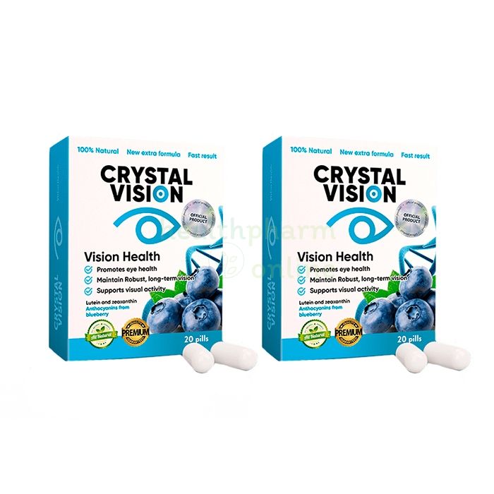 Crystal Vision remedio para la salud de los ojos