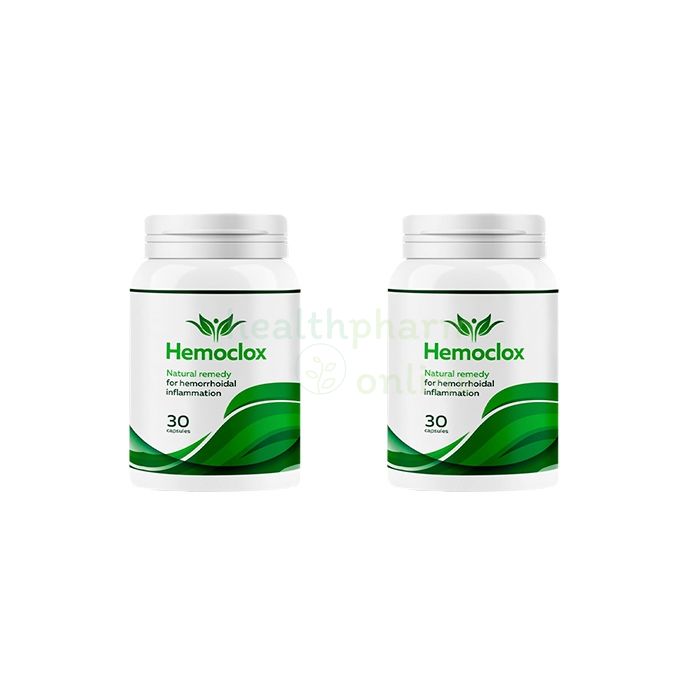 Hemoclox capsules for hemorrhoids