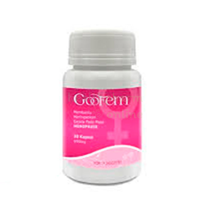 Goofem product for the health of the genitourinary system